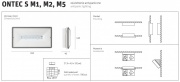 Oprawa ewakuacyjna LED S IP65 M1/M2/M5 natynkowa