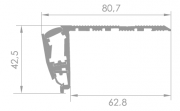 Profil LED schodowy DUO UNI