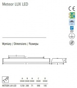 Oprawa Meteor LUX LED