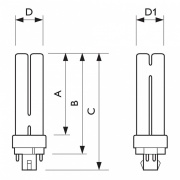 Świetlówki MASTER PL-C 4 Pin G24q