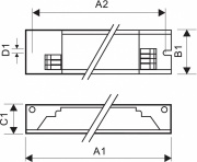 Statecznik HF-S II do lamp T8