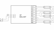 Statecznik HF-Performer III do lamp TL-D