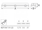 Oprawa hermetyczna Neptun TOP LED