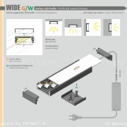 PROFIL LED WIDE