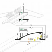 PROFIL LED FLAT