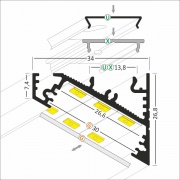 PROFIL LED CORNER27