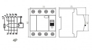 Wyłącznik różnicowo-prądowy IDEAL KRD6-4 TS