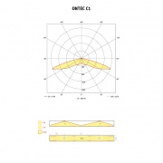 Lampa awaryjna ONTEC S C1, C2 natynkowy