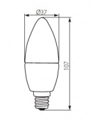 Lampa z diodami LED DUN 6,5