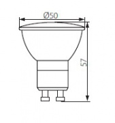 Lampa z diodami LED GU10 LED