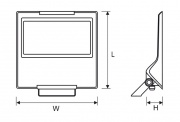 Naświetlacz Powerlug LED IP65