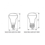 Lampa LED Sigo LED