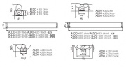 Oświetleniowa oprawa liniowa Aldo 4led