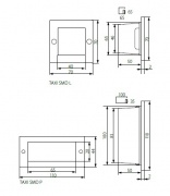 Oprawa do wbudowania LED Smd