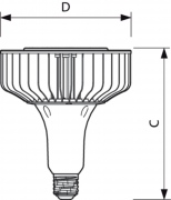 Lampy LED TrueForce dla sektora przemysłowego i handlowego (Highbay — HPI/SON/HPL)