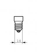 CorePro LEDcandle E27/E14