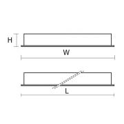 Oprawa Pisa IP54 LED