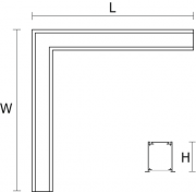 Oprawa Sigma II G/K Corner LITE LED