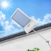 Lampa uliczna solarna (ścienna) 36LEDs  z czujnikiem ruchu 3 tryby pracy