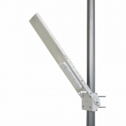 Lampa uliczna solarna LED Gemini 160, 2000lm, 3 tryby pracy, ciepło-biała