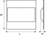 Panel  Lugclassic Eco Lb LED 600x600 P/T