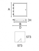 Oprawa wpuszczana system K T8