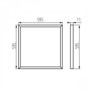 Panel LED podtynkowy Bevo S / SU