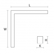 Oprawa Sigma II G/K Trimless Corner LED