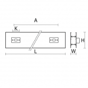 Alto Kinkiet LED