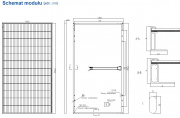 Panel Fotowoltaiczny Hyundai VI PERC Shingled srebrna rama