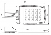 Oprawa uliczna Virgin Plus IP65 100-120