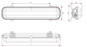 Oprawa hermetyczna INS230 LED