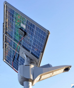 Lampa solarna LED Persa 50-60W panel dwustronny