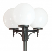 Lampa parkowa 3 Kule 300 1.9-2.9m