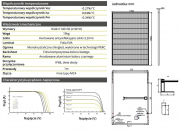 Panel fotowoltaiczny Kensol KS395M-SH  1.65m