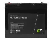 Akumulator litowo-żelazowo-fosforanowy LiFePO4 Green Cell 12V 60Ah