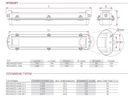 Oprawa hermetyczna awaryjna INS340 LED (A3/ZB)