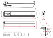 Oprawa przeciwwybuchowa EXF400LED, strefa 1,21&2,22