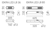 Oprawa przemysłowa Iskra LED LB