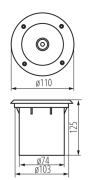 Oprawa najazdowa MORO N IG-20