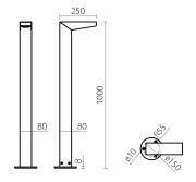 Zestaw oświetleniowy Cut-1 LED