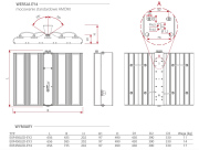 Oprawa przeciwwybuchowa EXF450LED, strefa 1,21&2,22