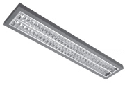 Oprawa Oprawa rastrowa LED 30W 3400lm + linki do zwieszenia