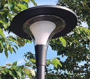 Lampa solarna parkowa LED 18W 3000+6000K 2800lm LiFePO4 154Wh