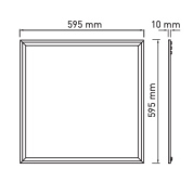 Panel LED KING+ 45W 4500lm 4000K IP54 60x60cm