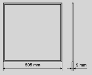 Panel Led wbudowywany V95 Ultra 40W 4400lm