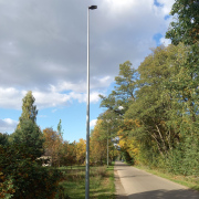 Latarnia uliczna LED 35W słup 6m + fundament