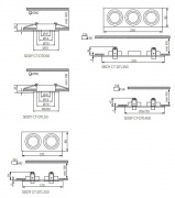 Sufitowa oprawa punktowa SEIDY CT-B