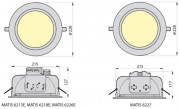 Oprawa downlight MATIS