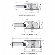 Oprawa downlight ARION